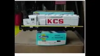 athearns  old blue box  kanas city southern dummy, sd 40 2