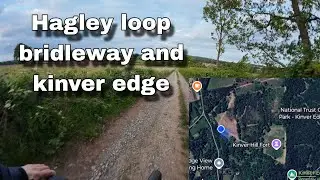 Hagley loop and kinver edge explore - giant talon ebike