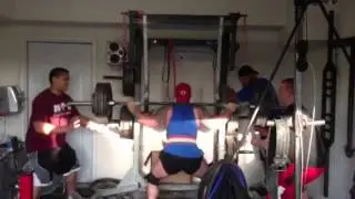John Webb 460 x 3 Squats