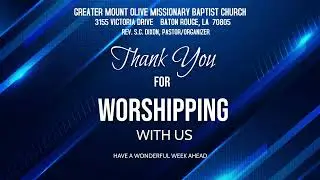 GMOMBC Pre- Resurrection Revival, March 19, 2024!