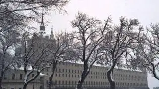 Nieve en El Escorial