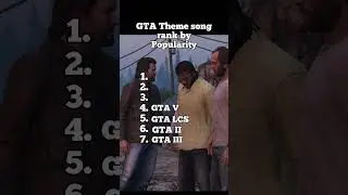 GTA Theme song rank by Popularity
