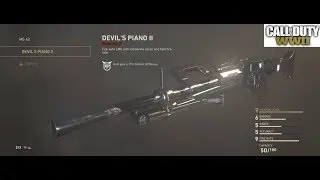 Heroic MG42 Devil's Piano Gameplay (Call of Duty WW2)