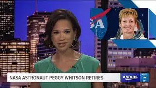 NASA astronaut Peggy Whitson announces retirement