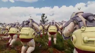TMNT RAPHAEL vs TMNT KRANG Ultimate Epic Battle Simulator 2