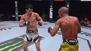 #UFCVegas92 Edson Barboza Finaliza a Billy Quarantillo
