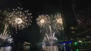 New Year's Eve fireworks at 8:30 PM precedes the primary countdown fireworks scheduled for midnight