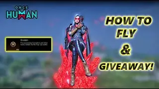 Once Human How To Fly And Another Crystgin Giveaway! Upgraded Aero Leap Movement Tech