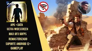 SHADOW GUARDIAN: Game Estilo Uncharted (Max GFX 60FPS Ultra Widescreen) Suporte Android 13 GAMEPLAY