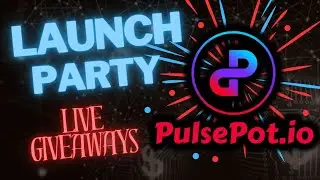 PulsePot Launch Party! Live Giveaways!