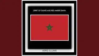 Spirit of Dunes and Amber‑Red Dawn