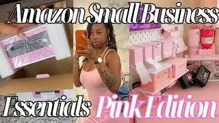 Товары первой необходимости для малого бизнеса от Amazon Pink | PINK SMALL BUSINESS HAUL