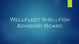 Shellfish Advisory Board, November 20, 2019