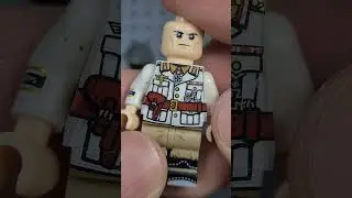 Lego Немецкий генерал Эрвин Роммель из Африканского корпуса времен Второй мировой войны - Неофици...