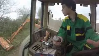 &eacute;parage au tour des champ de ma&iuml;s[GO PRO]