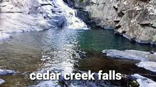 Cedar Creek Falls - Tamborine Mountain August 2021