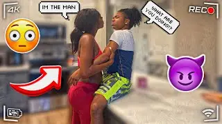 MAN HANDLING My Fiancé To See How She Reacts! * HILARIOUS REACTION* 💀😭