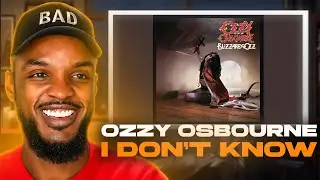 Ozzy Osbourne - I Don&rsquo;t Know REACTION