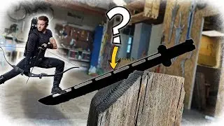 Making Hawkeye&acute;s New SWORD From Avengers: Endgame REVEALED!