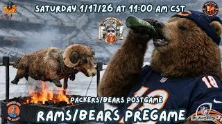 Episode 86: Packers/Bears Wildcard Postgame and Rams/Bears Playoff Pregame