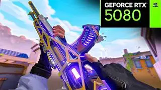 VALORANT : RTX 5080 i9 14900K | MAX/LOWEST SETTINGS