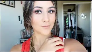 Blue/Brown Makeup Tutorial - Colorful Look