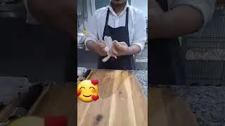 How to use kitchen vinyl gloves ⁉️#shorts #ytshorts