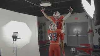 2023 Pike Road Football - Behind the Scenes for Social Media Photo Shoot