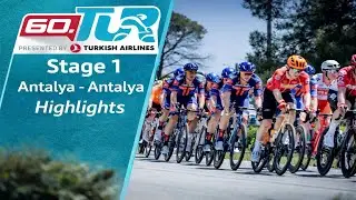 Presidential Cycling Tour of T&uuml;rkiye 2025 | Stage 1: Antalya - Antalya | Highlights