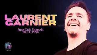LAURENT GARNIER at Fuse | Pure 90s Old School Techno Vinyl Mix  | 1995 | Audio with hypnotic visuals
