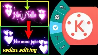 Glow Lyrics Animation in Kinemaster | trending  Glow Text Effect in Kinemaster | TAMIL TUTORIAL
