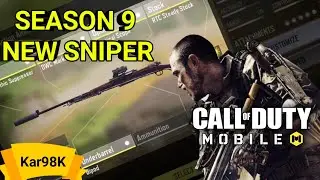 New SNIPER Kar98K/Kilo-Bolt Action coming in cod Mobile | COD MOBILE season - New Gun,Secret Changes