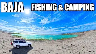 Surf Fishing and Camping in BAJA & Eating what we CATCH [Ep. 1 of 5]