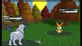 I FOUND A WILD VICTINI!!!!! Pokemon Brick Bronze ROBLOX