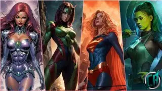 Top 30 Comic Book Aliens || Alien superhero || DC comics vs Marvel comics