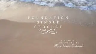 Here I will demonstrate how to do foundation single crochet (fsc). I hope this is helpful!