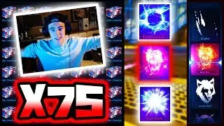 75 BIGGEST Overdrive CRATE Opening on YouTube!! ( Rocket League )
