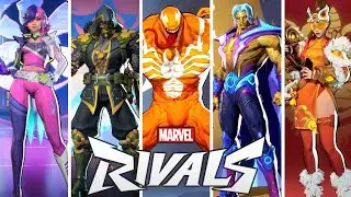 Marvel Rivals Season 1 - All Characters & Skins Showcase (4K 60FPS)