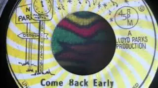 Lloyd Parks- Come Back Early 7