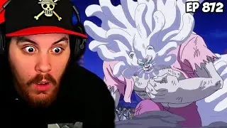 One Piece Episode 872 REACTION | A Desperate Situation! The Iron-tight Entrapment of Luffy!