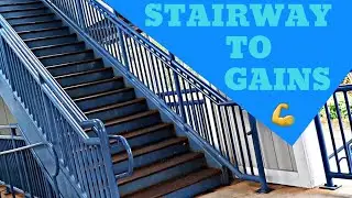 10 Min Stair Climbing Workout - Full Body Workout