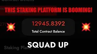 #SQUADUP Is Growing Fast! Using It in Tandem With #BNBCAPITAL Leads To 🤑🤑🤑