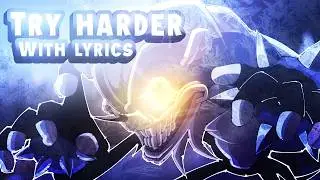 TRY HARDER WITH LYRICS | Friday night Funkin' D-Sides Cover | FT @DogesFNFStorage