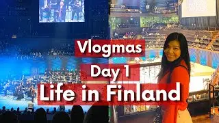 I'M BACK! Happy November days in Finland - Life in Finland Vlogmas Day 1🎄❄️🎁 |🇲🇲 🇫🇮