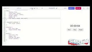 Create a Responsive Stopwatch App in HTML, CSS, and JavaScript A Beginner's Tutorial #stopwatch