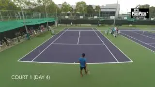 SIA World Airline Tennis Tournament Court 1 (Day 4, Game 4)