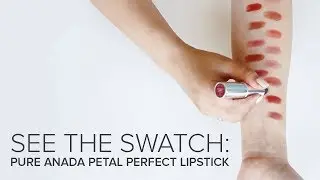 See the Swatch: Petal Perfect Lipstick from Pure Anada