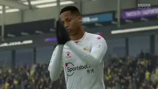 Norwich city vs Watford Carrow Road EFL championship FIFA 21 Xbox Gameplay