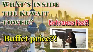 What&rsquo;s inside the kuwait tower || #kuwaittower #restaurantbuffetprice ||  tourist attraction