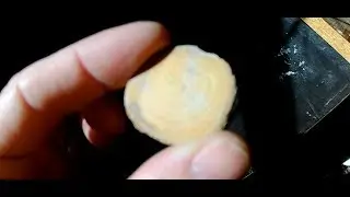homemade wood button